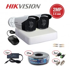 Hikvision TVI 2 out 80m